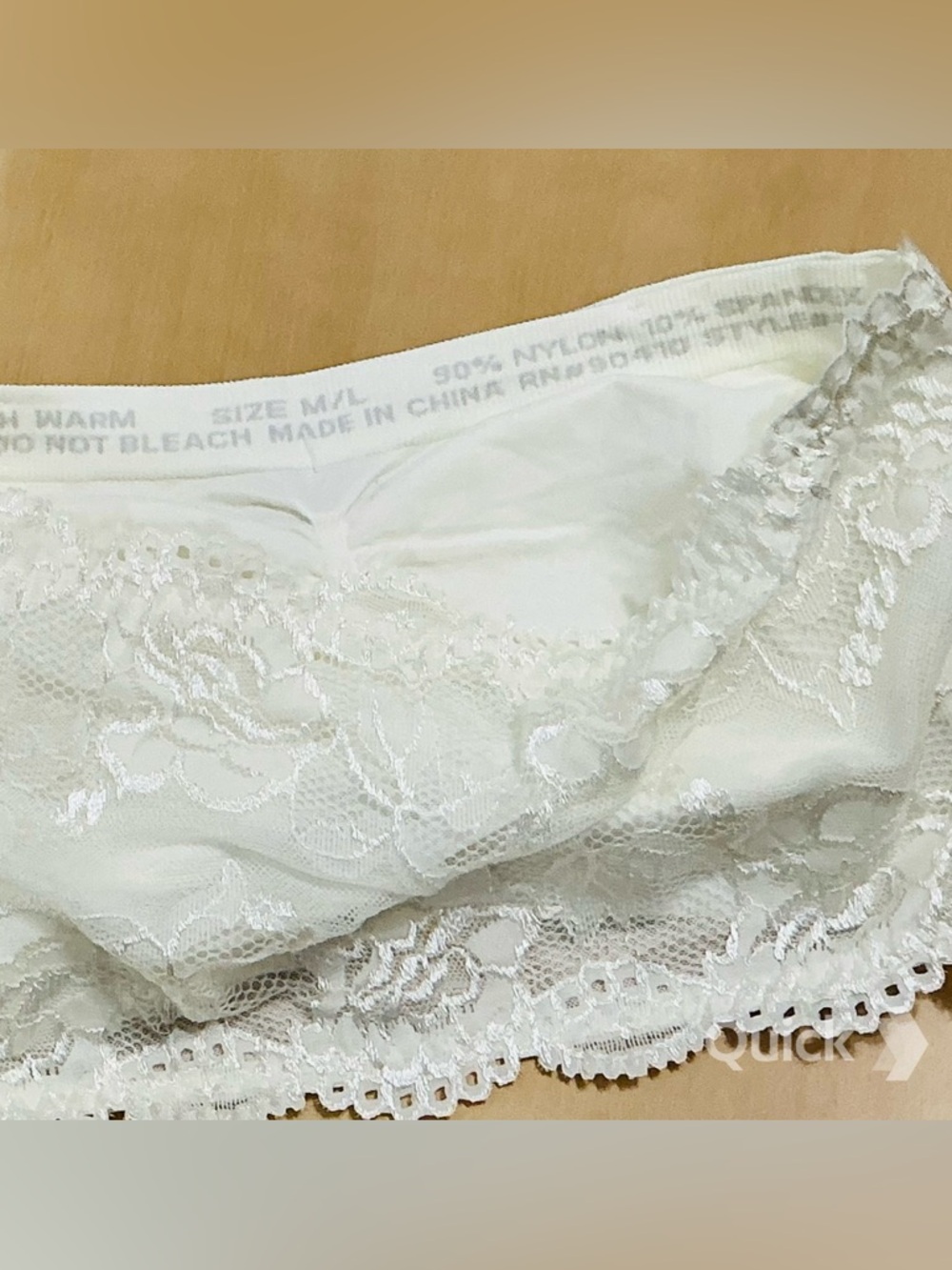 sz L - NWT Wireless Bandeaus Bralettes - Picture 6 of 6